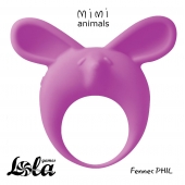 Фиолетовое эрекционное кольцо Fennec Phil - Lola Games - в Грозном купить с доставкой