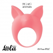 Оранжевое эрекционное кольцо Kitten Kyle - Lola Games - в Грозном купить с доставкой