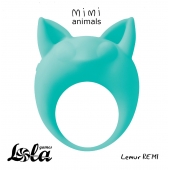 Зеленое эрекционное кольцо Lemur Remi - Lola Games - в Грозном купить с доставкой
