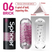 Мастурбатор SPINNER Brick - Tenga - в Грозном купить с доставкой
