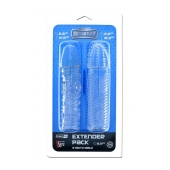 Комплект из 2 прозрачных насадок на пенис PENIS EXTENDER PACK - Dream Toys - в Грозном купить с доставкой