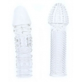 Комплект из 2 прозрачных насадок на пенис PENIS EXTENDER PACK - Dream Toys - в Грозном купить с доставкой