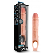 Телесный реалистичный фаллоудлинитель 10 Inch Silicone Cock Sheath Penis Extender - 25,4 см. - Blush Novelties - в Грозном купить с доставкой