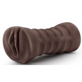 Коричневый мастурбатор-вагина Hot Chocolate Brianna - Blush Novelties - в Грозном купить с доставкой