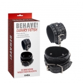 Черные наручники Surrender Wrist Restraints - Chisa - купить с доставкой в Грозном