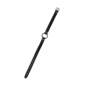 Черный кляп-кольцо Modesty - Lola Games - купить с доставкой в Грозном