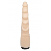 Телесная реалистичная насадка-елочка - 20,5 см. - LOVETOY (А-Полимер) - купить с доставкой в Грозном