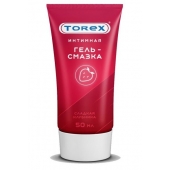 Смазка на водной основе TOREX  Сладкая клубника  - 50 мл. - Torex - купить с доставкой в Грозном