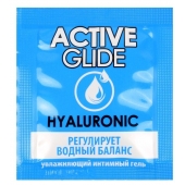 Лубрикант на водной основе Active Glide с гиалуроновой кислотой - 3 гр. - Биоритм - купить с доставкой в Грозном