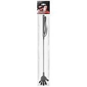 Черный стек с наконечником-ладошкой - 55 см. - Notabu - купить с доставкой в Грозном