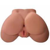 Кофейный мастурбатор-полуторс Perfect Ass Masturbator - Pipedream - в Грозном купить с доставкой