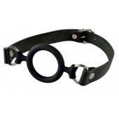 Черный кляп-рамка на регулируемых ремешках - Sitabella - купить с доставкой в Грозном