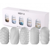 Набор из 5 мастурбаторов Hedy X5 Mixed - Svakom - в Грозном купить с доставкой