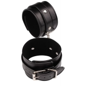 Черные оковы Classic Ankle Cuffs - Chisa - купить с доставкой в Грозном