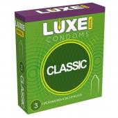 Гладкие презервативы LUXE Royal Classic - 3 шт. - Luxe - купить с доставкой в Грозном