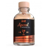 Массажный гель с согревающим эффектом Aperol - 30 мл. - INTT - купить с доставкой в Грозном