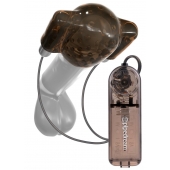 Дымчатый вибростимулятор головки пениса Dual Vibrating Head Teaser - Pipedream - в Грозном купить с доставкой