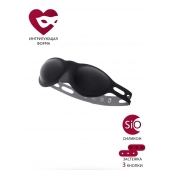 Черная плотная силиконовая маска - ToyFa - купить с доставкой в Грозном