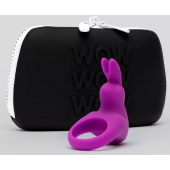 Фиолетовое эрекционное виброкольцо Happy Rabbit Cock Ring Kit - Happy Rabbit - в Грозном купить с доставкой