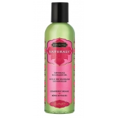 Массажное масло Naturals Strawberry Dreams с ароматом клубники - 59 мл. - Kama Sutra - купить с доставкой в Грозном