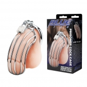 Металлическая клетка Prisoner Cock Сage с замком - BlueLine - купить с доставкой в Грозном