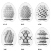 Набор из 6 мастурбаторов Tenga EGG IV с различным рельефом - Tenga - в Грозном купить с доставкой