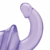 Фиолетовый безремневой страпон Strapless Strap-On - Lux Fetish - купить с доставкой в Грозном