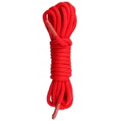 Красная веревка для связывания Nylon Rope - 5 м. - Easy toys - купить с доставкой в Грозном