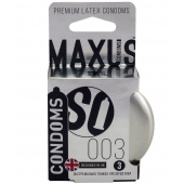Экстремально тонкие презервативы в железном кейсе MAXUS Extreme Thin - 3 шт. - Maxus - купить с доставкой в Грозном