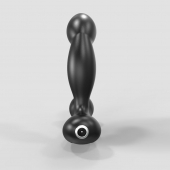 Черный вибромассажер простаты и промежности Prostate Pro с пультом ДУ - Bathmate - в Грозном купить с доставкой