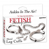 Металлические наручники Metal Leg Cuffs - Pipedream - купить с доставкой в Грозном