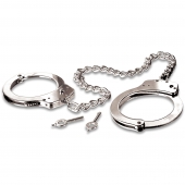 Металлические наручники Metal Leg Cuffs - Pipedream - купить с доставкой в Грозном