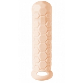 Телесный фаллоудлинитель Homme Long - 15,5 см. - Lola Games - в Грозном купить с доставкой