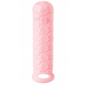 Розовый фаллоудлинитель Homme Long - 15,5 см. - Lola Games - в Грозном купить с доставкой