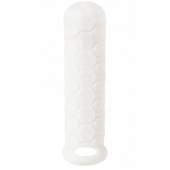 Белый фаллоудлинитель Homme Long - 15,5 см. - Lola Games - в Грозном купить с доставкой