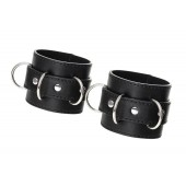 Черные наручники Anonymo на сцепке - ToyFa - купить с доставкой в Грозном