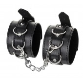 Черные оковы Anonymo из искусственной кожи - ToyFa - купить с доставкой в Грозном