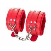 Красные оковы Anonymo из искусственной кожи - ToyFa - купить с доставкой в Грозном