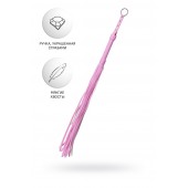Розовый флоггер Anonymo - 64 см. - ToyFa - купить с доставкой в Грозном