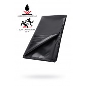 Черная простыня для секса из ПВХ - 220 х 200 см. - ToyFa - купить с доставкой в Грозном