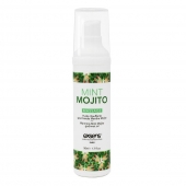 Разогревающее массажное масло с ароматом мохито Gourmet Mint Mojito - 50 мл. - Exsens - купить с доставкой в Грозном