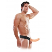 Полый страпон 8  Hollow Strap-On телесного цвета - 19 см. - Pipedream - купить с доставкой в Грозном