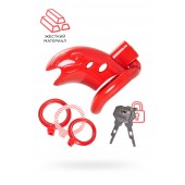 Красный мужской пояс верности из пластика - ToyFa - купить с доставкой в Грозном