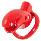 Красный мужской пояс верности из пластика - ToyFa - купить с доставкой в Грозном