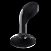 Прозрачный стимулятор простаты Flawless Clear Prostate Plug - 15 см. - Lovetoy - в Грозном купить с доставкой