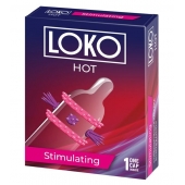 Стимулирующая насадка на пенис LOKO HOT с возбуждающим эффектом - Sitabella - в Грозном купить с доставкой