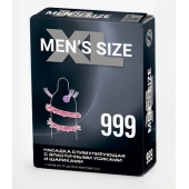 Стимулирующая насадка на пенис MEN SIZE 999 - Sitabella - в Грозном купить с доставкой