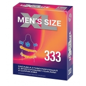 Стимулирующая насадка на пенис MEN SIZE 333 - Sitabella - в Грозном купить с доставкой