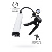 Прозрачная механическая помпа для пениса Viggo - Sexus - в Грозном купить с доставкой