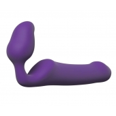 Фиолетовый безремневой страпон Queens L - Adrien Lastic - купить с доставкой в Грозном